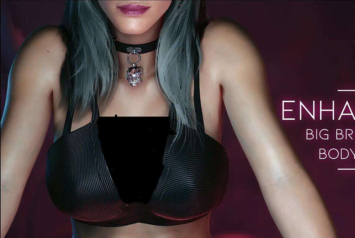 《賽博朋克2077》EBBRB增強(qiáng)巨乳豐腴體型v4.0.4MOD[支持v2.21|身體前置]