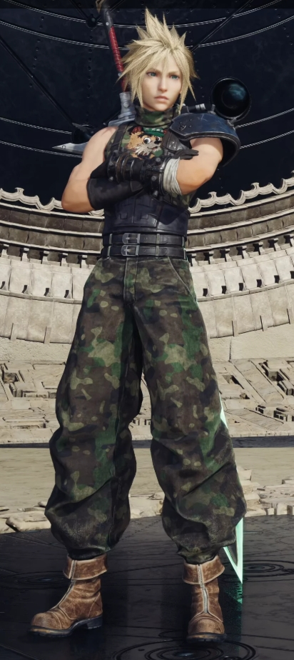 《最終幻想7:重生》克勞德云印士兵服裝MOD