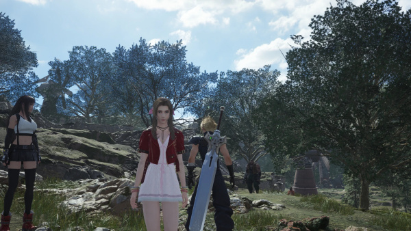 《最終幻想7：重生》艾麗絲的蕾絲下擺短裙MOD