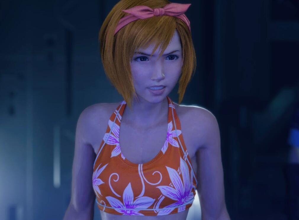 《最終幻想7：重制版》尤菲泳裝插件愛麗絲皮膚MOD