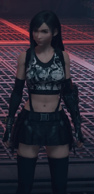 《最終幻想7:重生》蒂法?阿黑顏上衣MOD