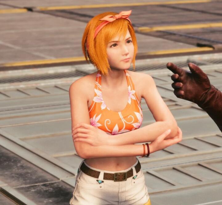 《最終幻想7：重制版》尤菲重生沙灘泳裝MOD