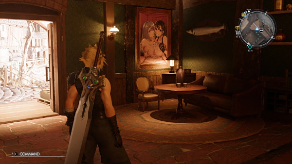 《最終幻想7：重生》海報重新紋理MOD