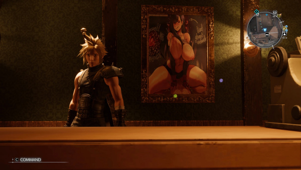 《最終幻想7：重生》海報重新紋理MOD