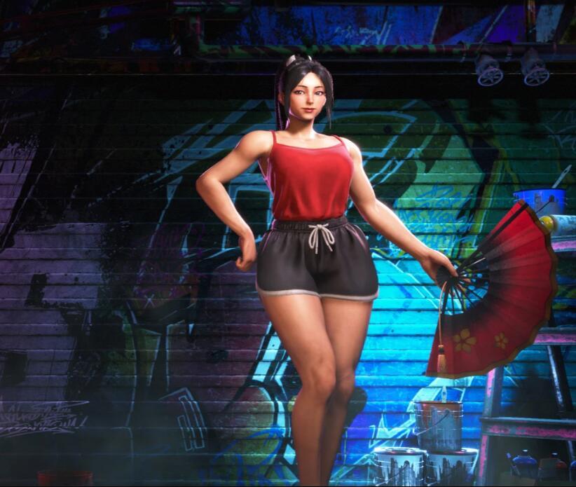 《街頭霸王6》不知火舞C2吊帶休閑裝MOD