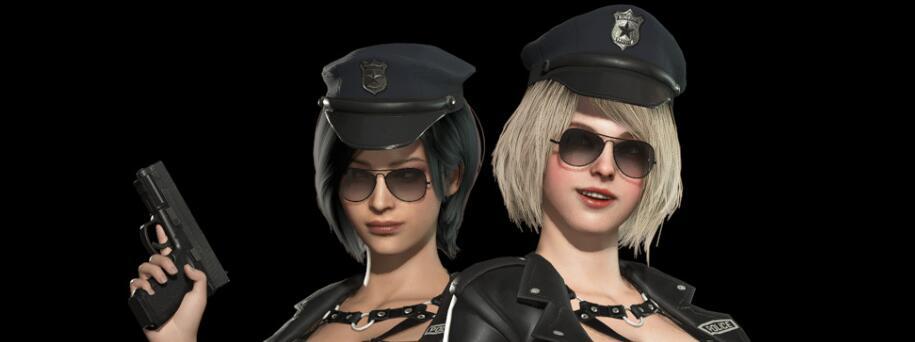 《生化危機4：重制版》阿什莉艾達性感女巡查敞領MOD[需要DLC]