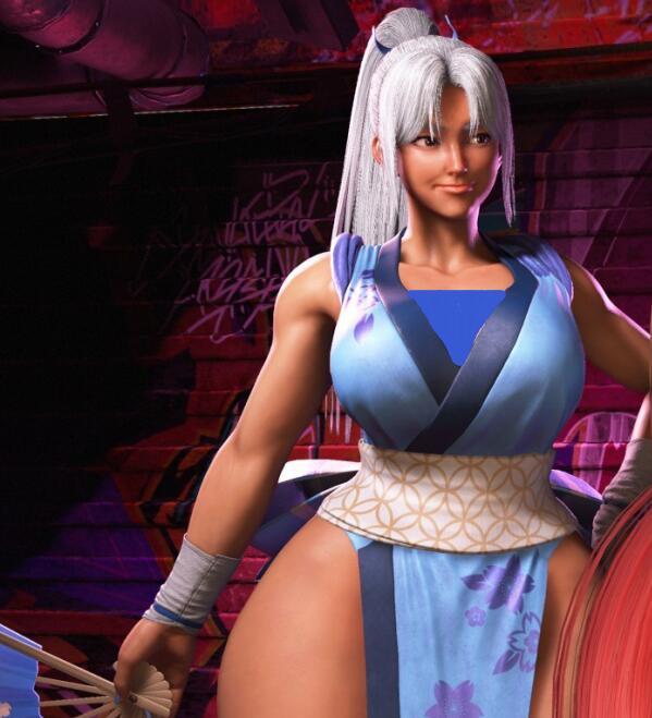 《街頭霸王6》C1不知火舞XL體型美型MOD