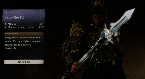 《黑神話:悟空》強化朱白長矛MOD