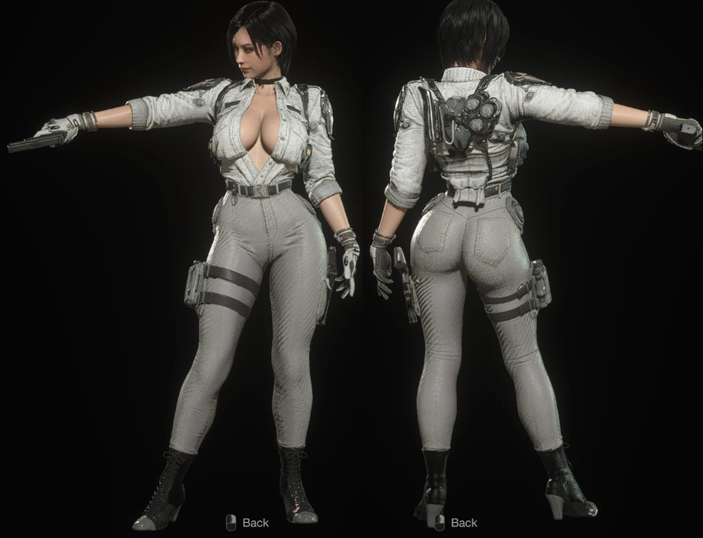 《生化危機(jī)4:重制版》艾達(dá)第一后裔海莉制服MOD