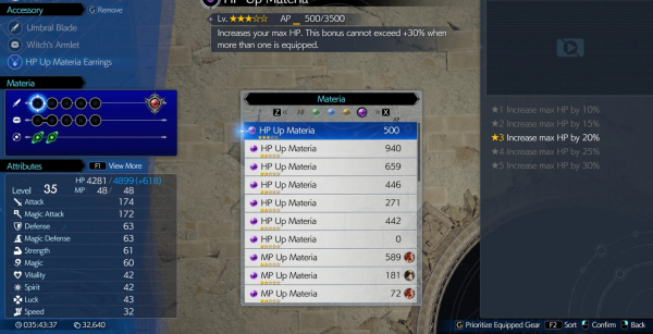 《最終幻想7:重生》屬性魔石無上限MOD