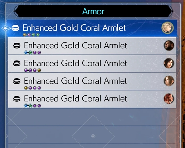 《最終幻想7：重生》所有裝備和配件可出售MOD