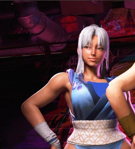 《街頭霸王6》C1不知火舞L體型美型無圍裙MOD