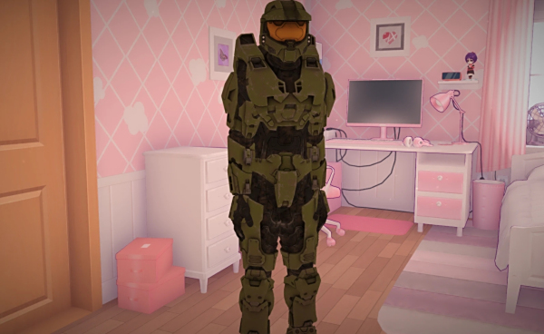 《米塔MiSide》士官長替換男主角MOD