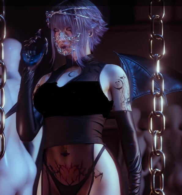 《賽博朋克2077》吸血鬼服裝MOD