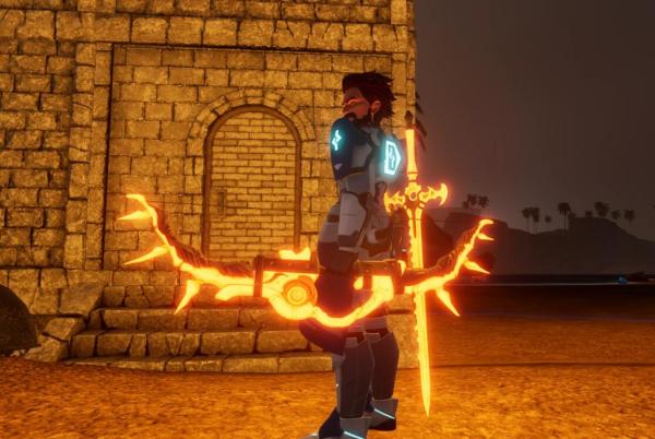 《幻獸帕魯》火焰紋章高級(jí)弓MOD[支持天墜之地]