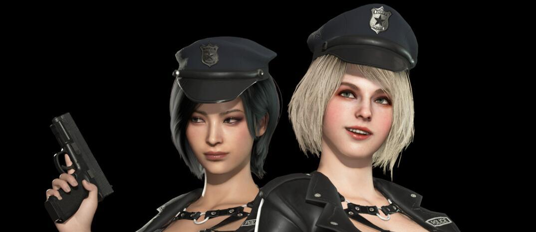 《生化危機4：重制版》阿什莉艾達性感女巡查無漁網MOD[需要DLC]