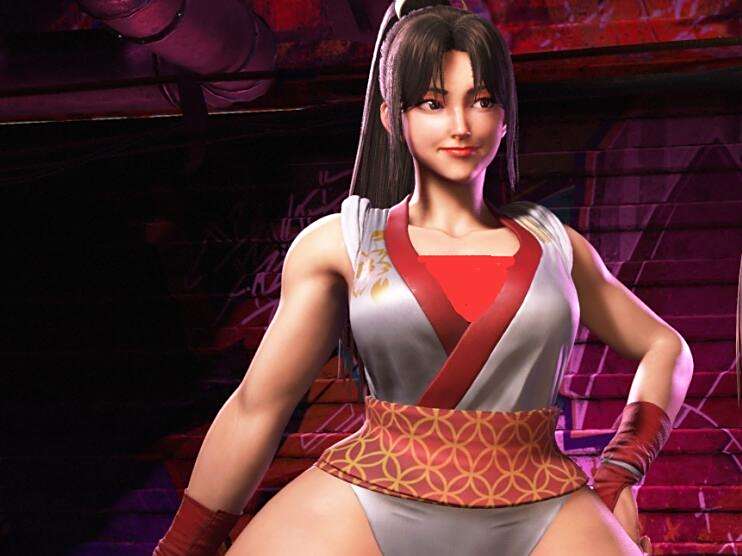 《街頭霸王6》C1不知火舞XXL體型無圍裙MOD