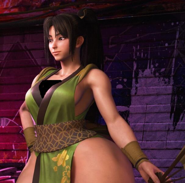 《街頭霸王6》C1不知火舞XXL體型MOD