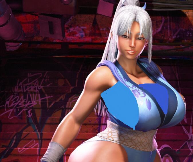 《街頭霸王6》C1不知火舞XXL體型無圍裙美型MOD