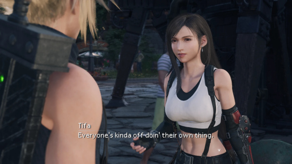 《最終幻想7：重生》經典字體MOD