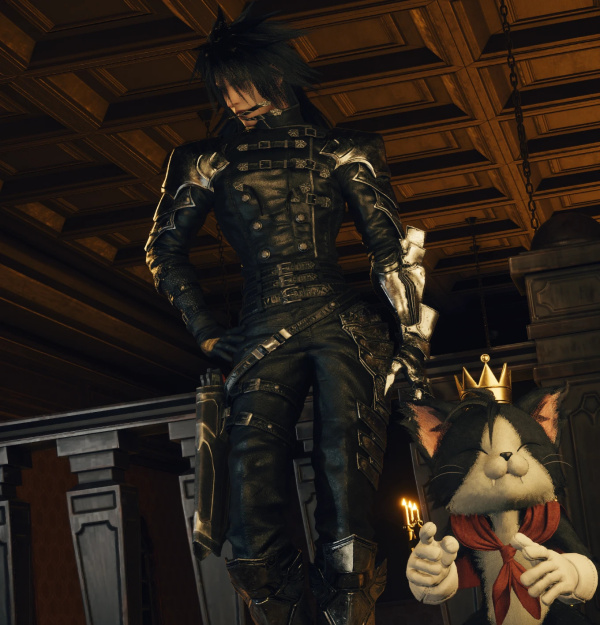 《最終幻想7：重生》銀色盔甲無披風(fēng)版MOD