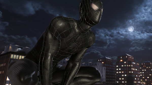 《漫威蜘蛛俠2》電影版黑色蛛網戰衣MOD
