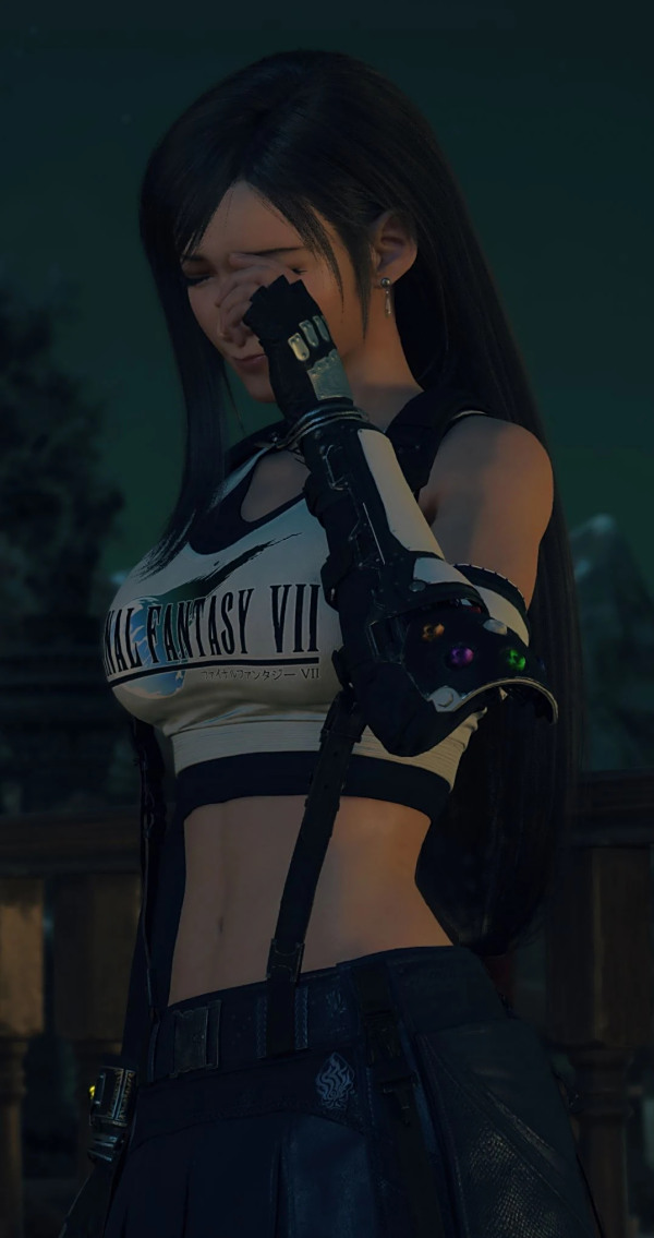 《最終幻想7：重生》蒂法印花T恤MOD