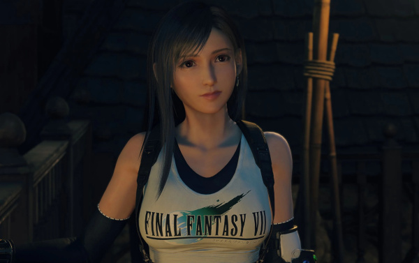 《最終幻想7：重生》蒂法印花T恤MOD