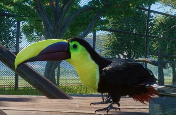 《動物園之星》新增物種栗嘴巨嘴鳥MOD