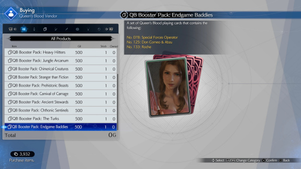 《最终幻想7：重生》蒂法主题卡牌MOD