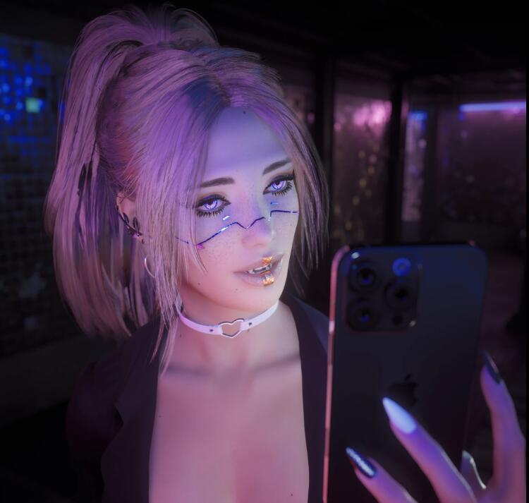 《賽博朋克2077》秘書連衣裙MOD