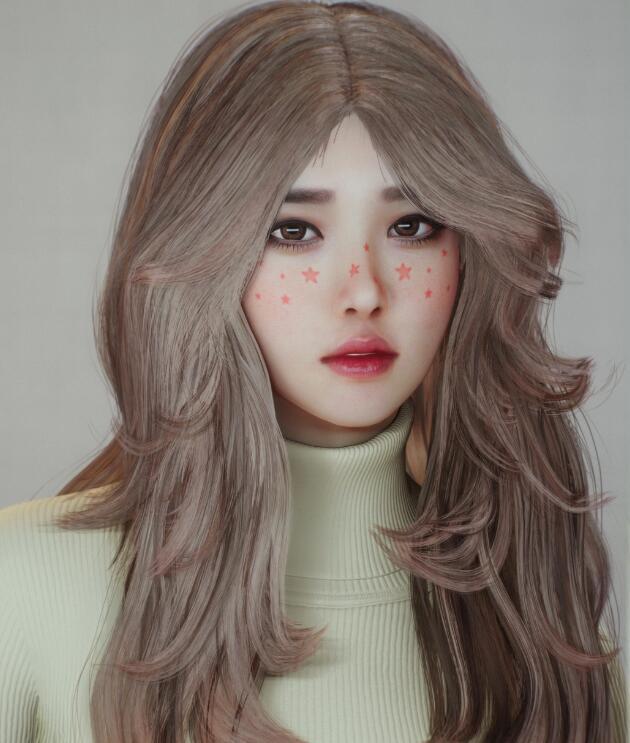 《賽博朋克2077》30號頭發MOD