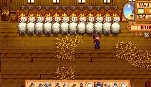 《星露谷物語》農場動物收獲助手雷德MOD