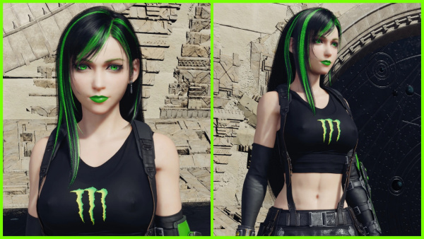 《最終幻想7：重生》Tifa能量飲料造型MOD