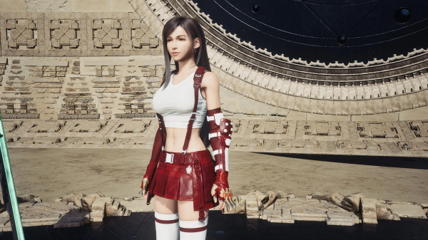 《最終幻想7：重生》蒂法紅裙套裝MOD