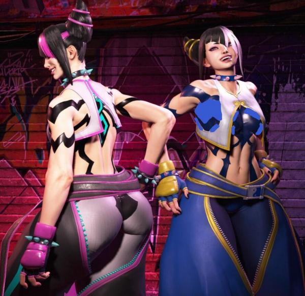 《街頭霸王6》韓蛛俐C1XL體型MOD