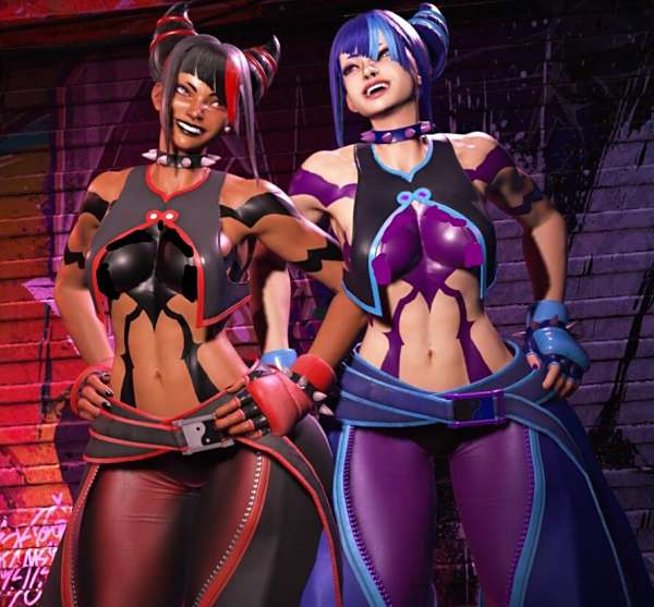 《街頭霸王6》韓蛛俐C1L體型美型MOD