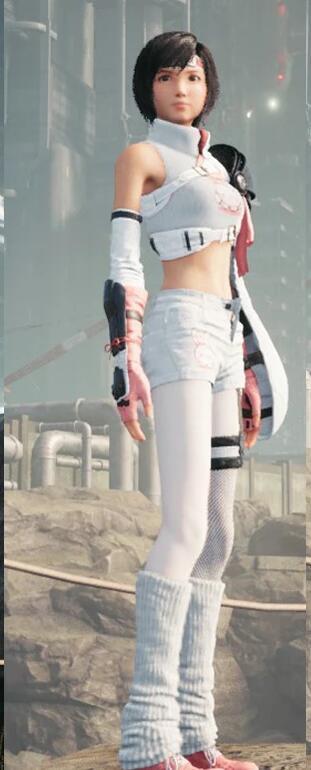 《最終幻想7：重制版》尤菲不透明連褲襪MOD