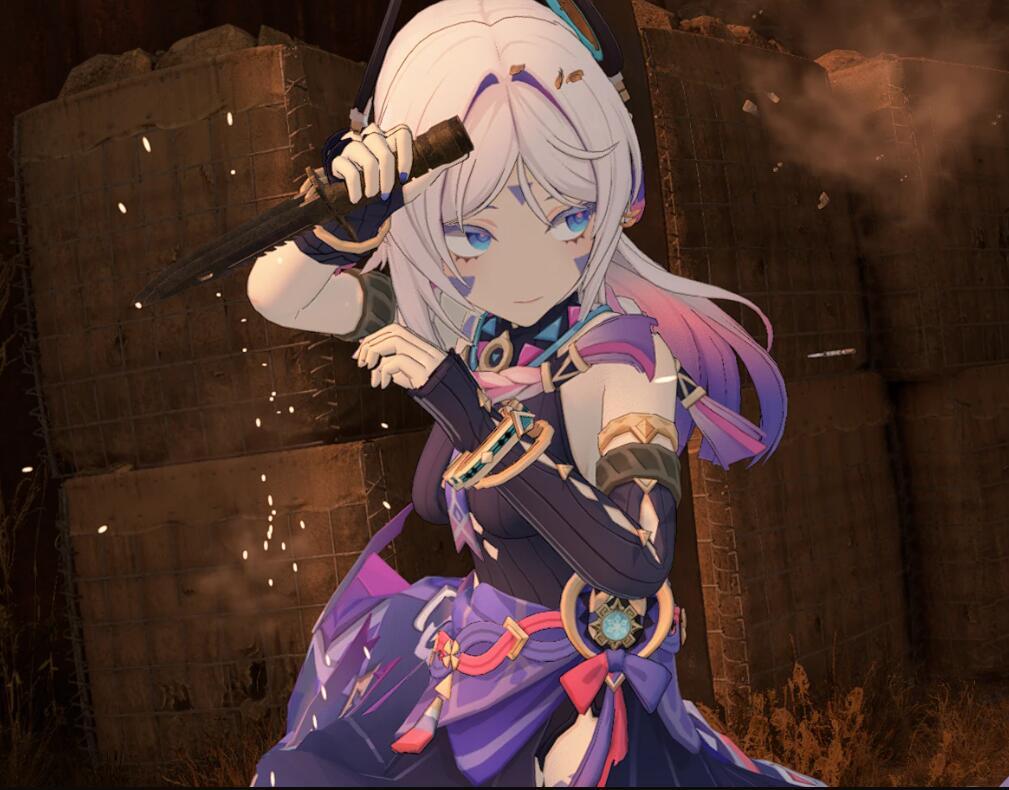 《生化危機4：重制版》原神茜特菈莉替換里昂MOD