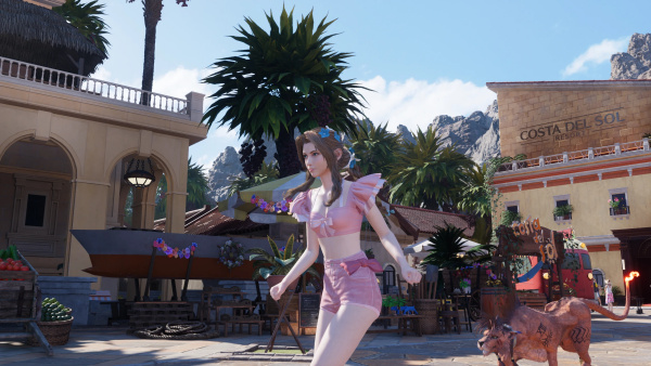 《最終幻想7：重生》蒂法全粉套裝MOD