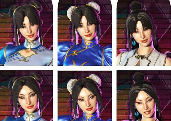 《街頭霸王6》春麗C1C2發(fā)型MOD