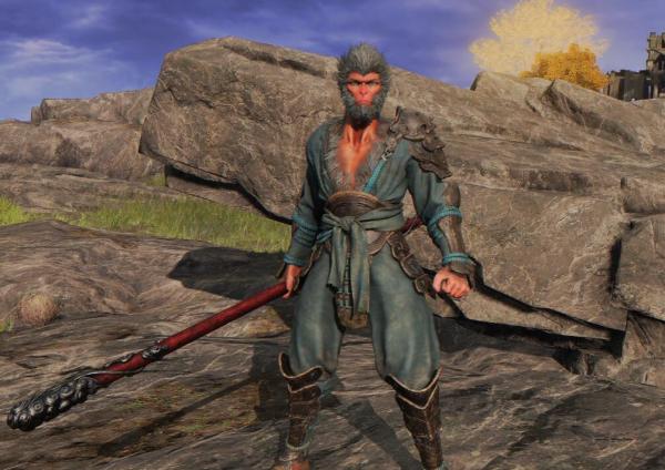 《艾爾登法環》黑神話悟空替換黑夜騎兵MOD