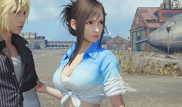 《最終幻想7:重生》蒂法泳裝海洋藍配色MOD