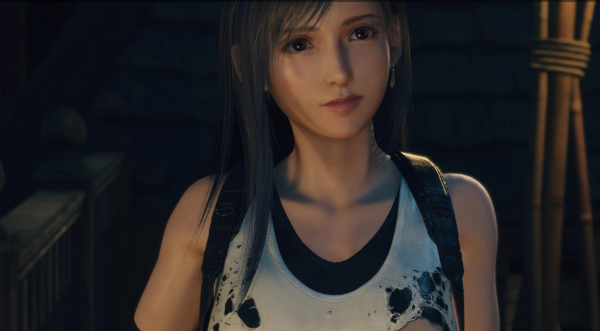 《最終幻想7：重生》蒂法破損上衣和絲襪MOD