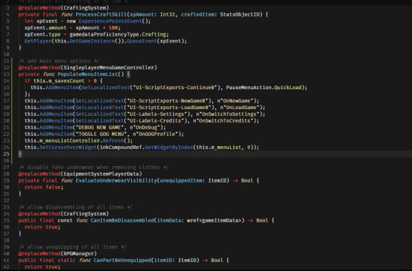 《賽博朋克2077》REDSCRIPT腳本編譯器v0.5.28[支持v2.21|必備前置]
