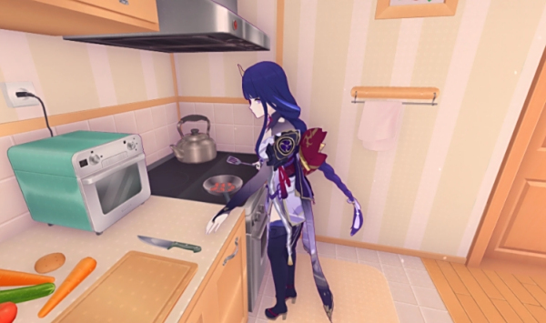 《米塔MiSide》原神雷電將軍MOD