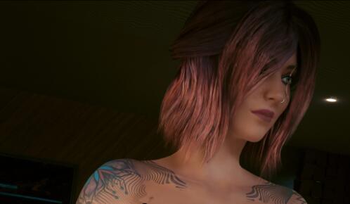 《賽博朋克2077》性感漁網服裝MOD