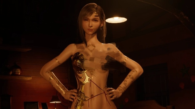 《最終幻想7:重生》雪崩女神蒂法服裝MOD