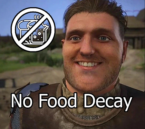 《天國：拯救2》無食物腐爛MOD