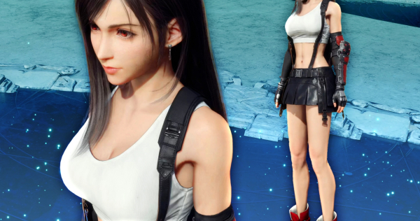 《最終幻想7:重生》經(jīng)典原版蒂法服裝MOD